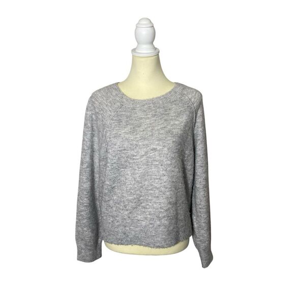 Lucky Brand Super Soft Classic Gray Crewneck Sweater Women's Size Small - Picture 1 of 13